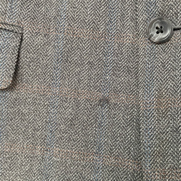 Oscar De La Renta Blazer wool & cashmere blend blazer 46 Regular - Picture 7 of 13